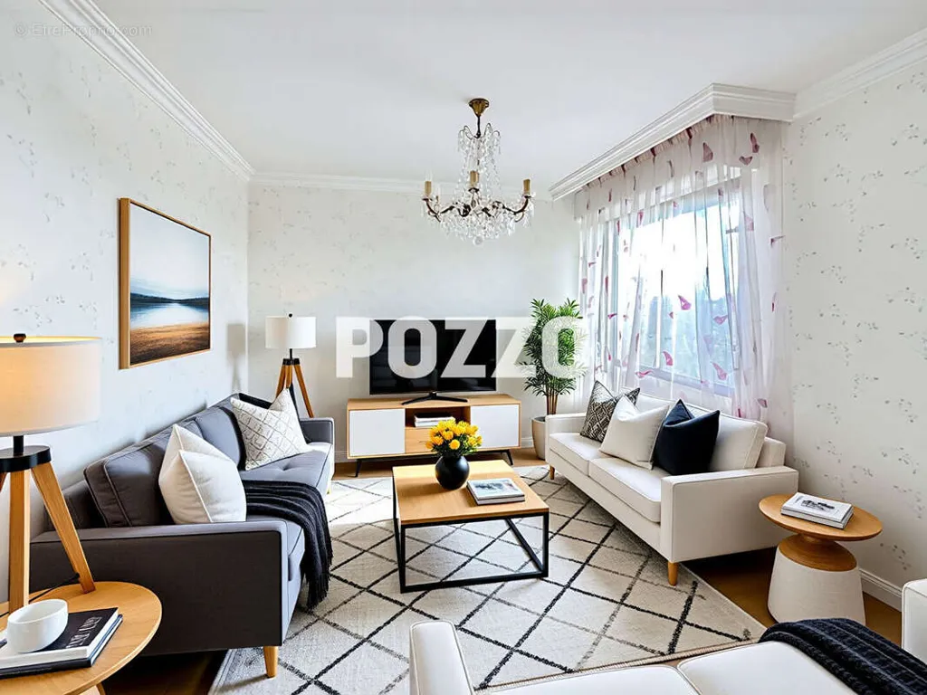 Séjour - Appartement 5 pièces à Caen