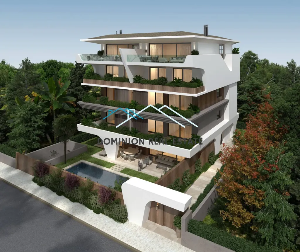 Penthouse Duplex with Sea View in Voula