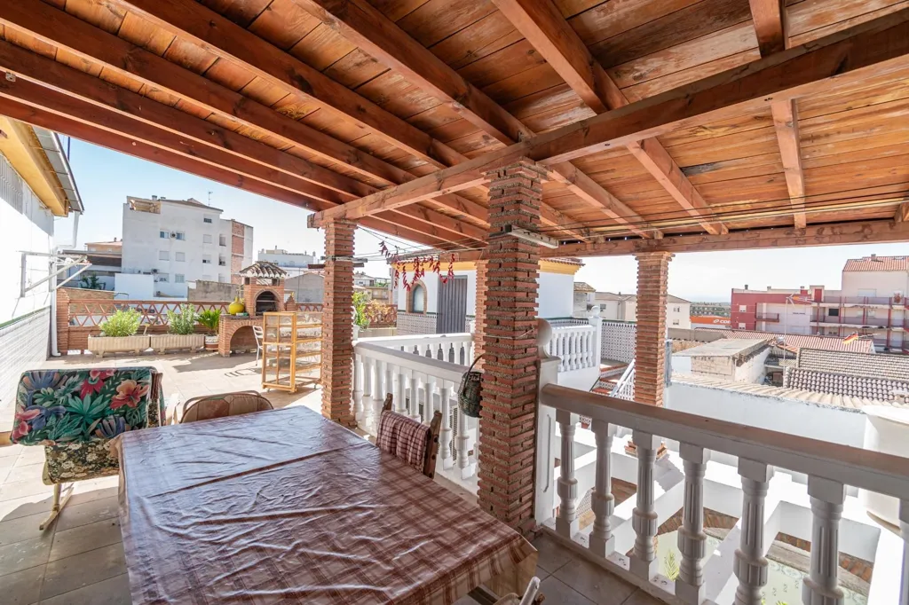 Terrass - Corner House with Pool in Atarfe