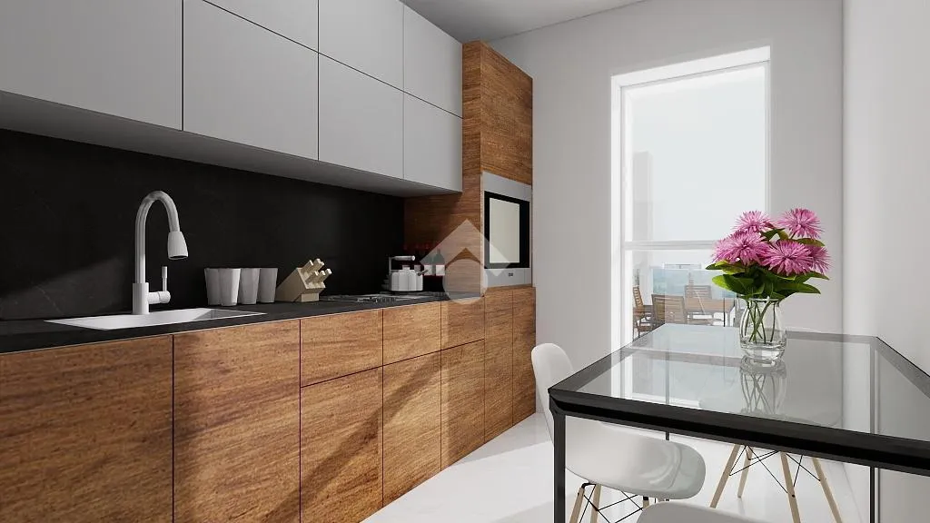 Cuisine - Modern Trilocale with Terrace in Castelfidardo