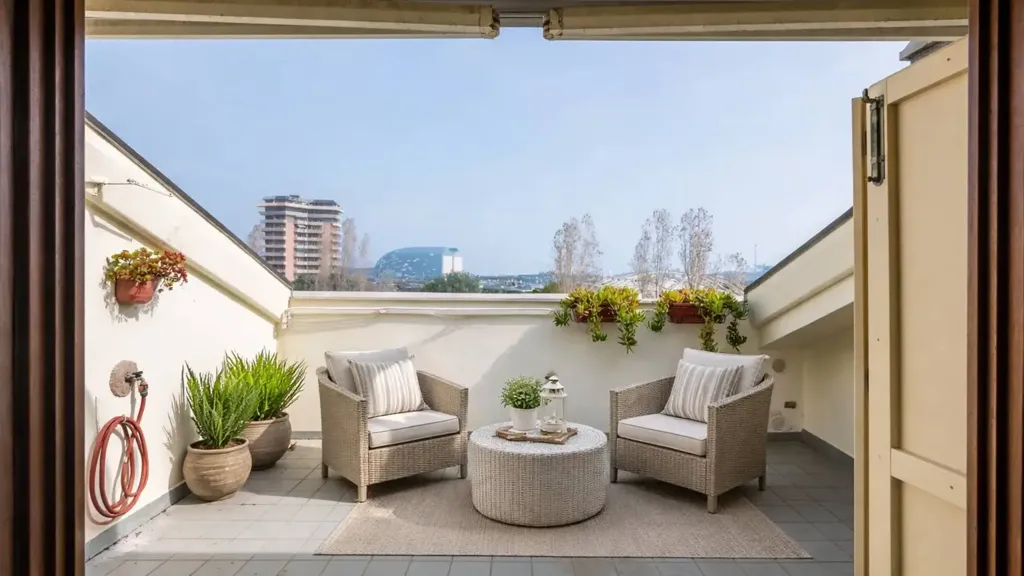 Terrasse - Attico with Sea View in Pesaro