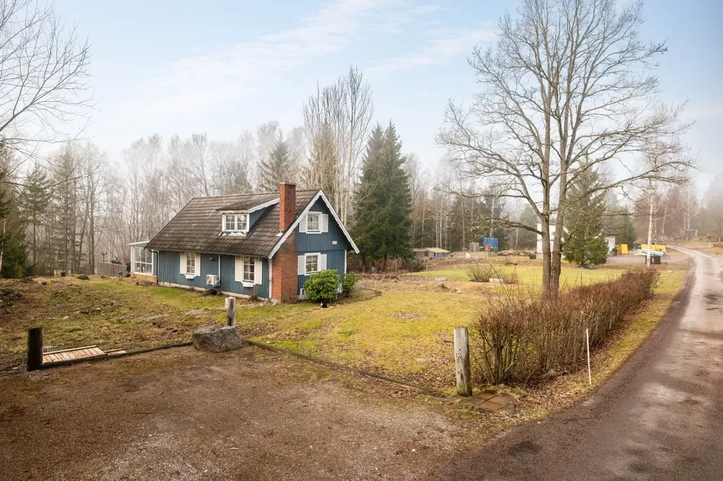 Õhuvaade - Detached House with Spa in Västanvik