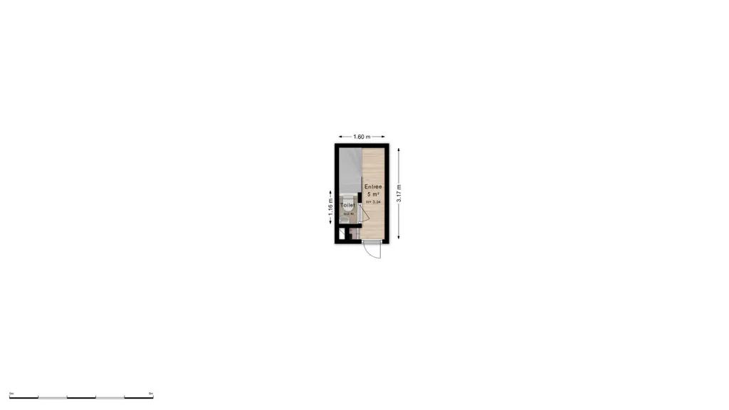 Plan - Apartment with Dachterras in Central Maastricht