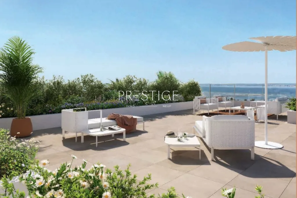Terrasse - Appartement avec Vue Étang au Mont Saint-Clair à Sète