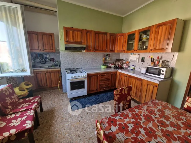 Cuisine - Apartment with Balcony in Pomponesco Centre
