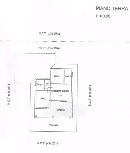 Plan - Terraced Villa with Sea View in Carovigno