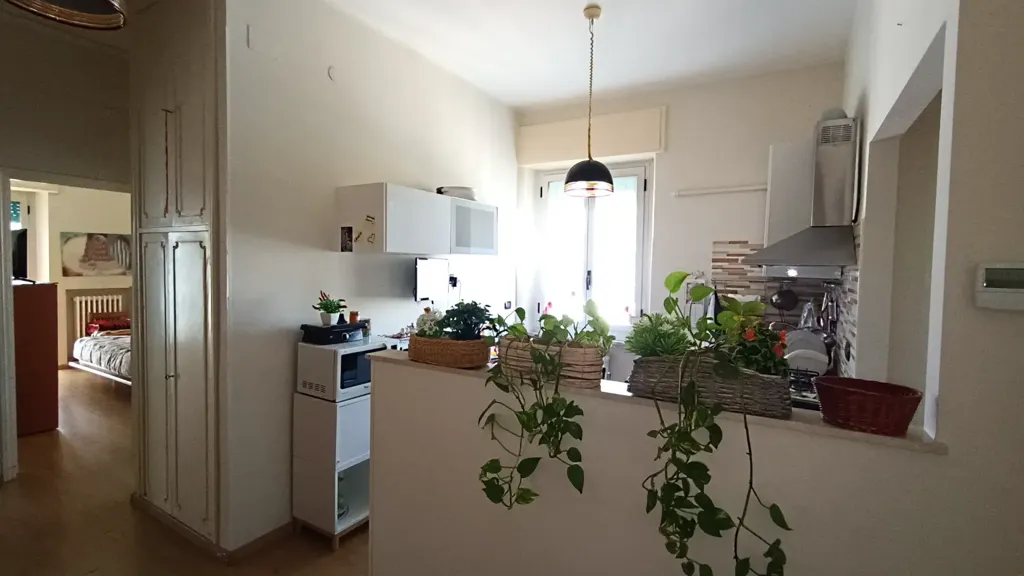 Köök - Modernised Apartment with Balcony in Ancona Centre