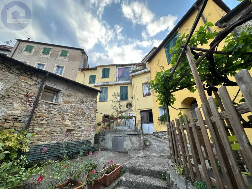 Exterior - Historic House with Terrace in Pietrabruna