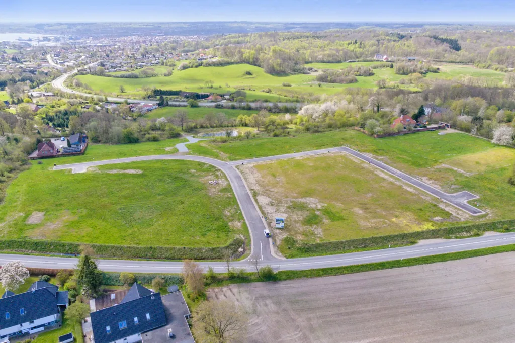 Vue aérienne - Year-Round Plot with 5G Coverage in Aabenraa
