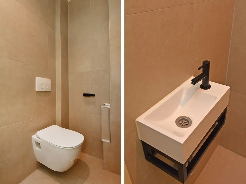 Salles de bain - Renovated Apartment with Balcony in Rotterdam