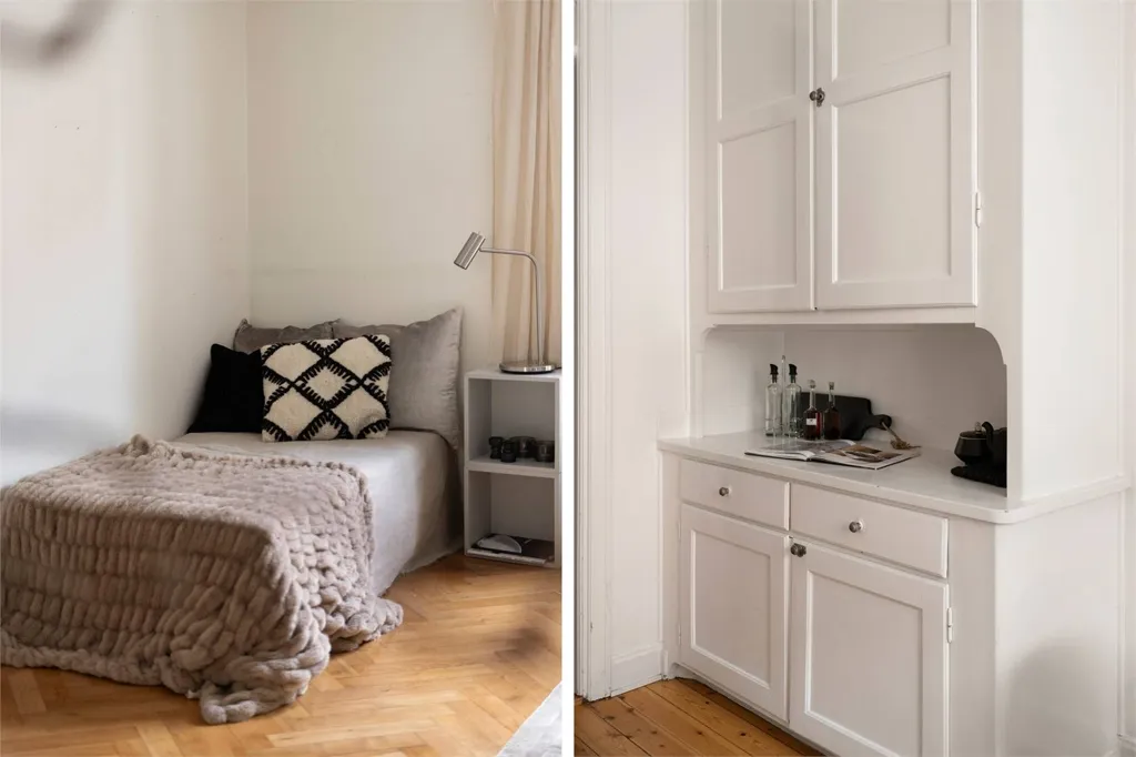 Bedrooms - 1930s Charm Flat in Haga Norra, Solna