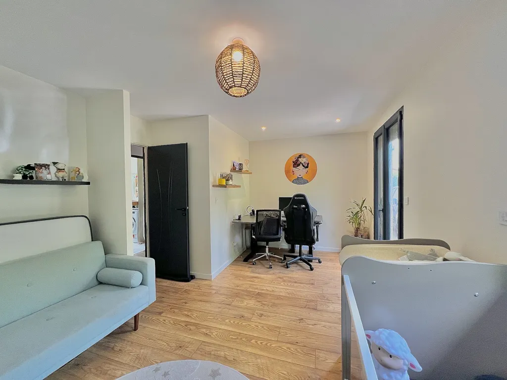 Living Room - Renovated House with Pool Potential in Tignieu-Jameyzieu