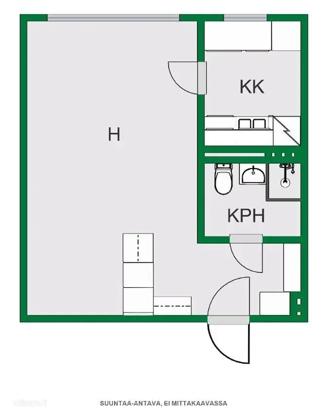 Plaan - Apartment with Gym Access in Vantaa