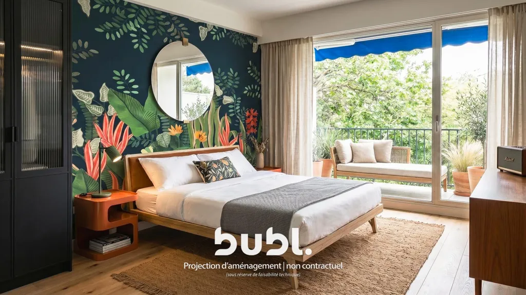 Bedrooms - Bright Apartment with Balcony in Parc d'Hiver