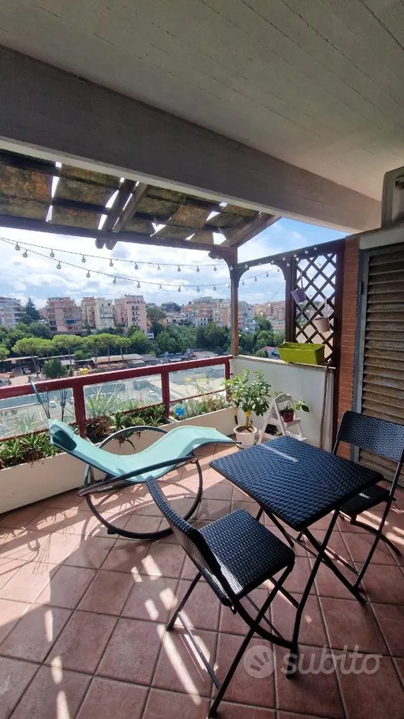 Terrasse - Panoramic Flat near Rome Metro