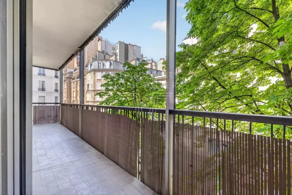 Balcon - Appartement 5 pièces à Paris 16ème
