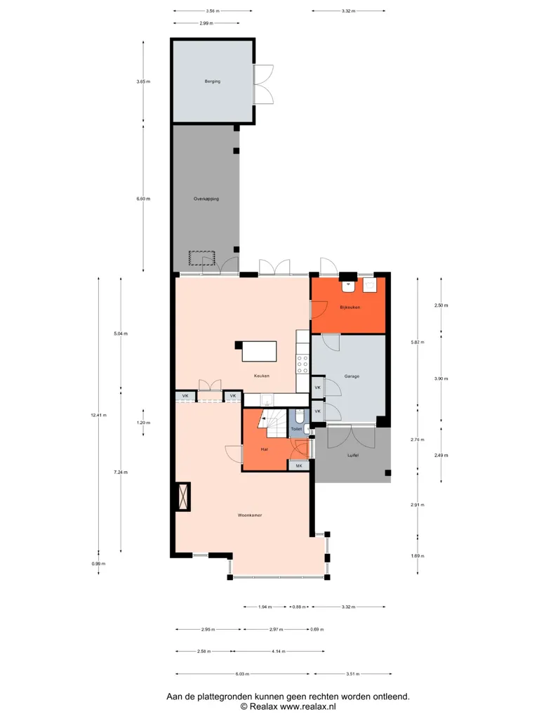 Plaan - Spacious Two-Storey House with Garden in Hoogenboomstraat