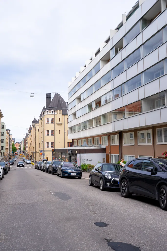 Esterno - Apartment with Balcony in Helsinki's Punavuori