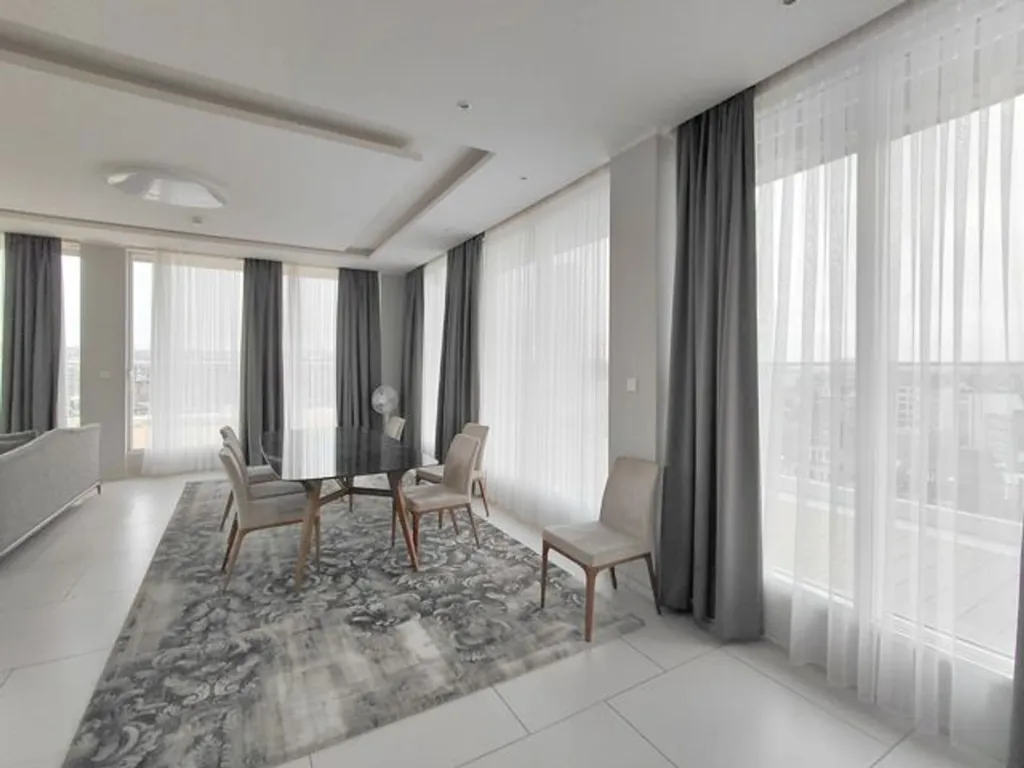 Séjour - Appartement Moderne avec Terrasse à Bruxelles