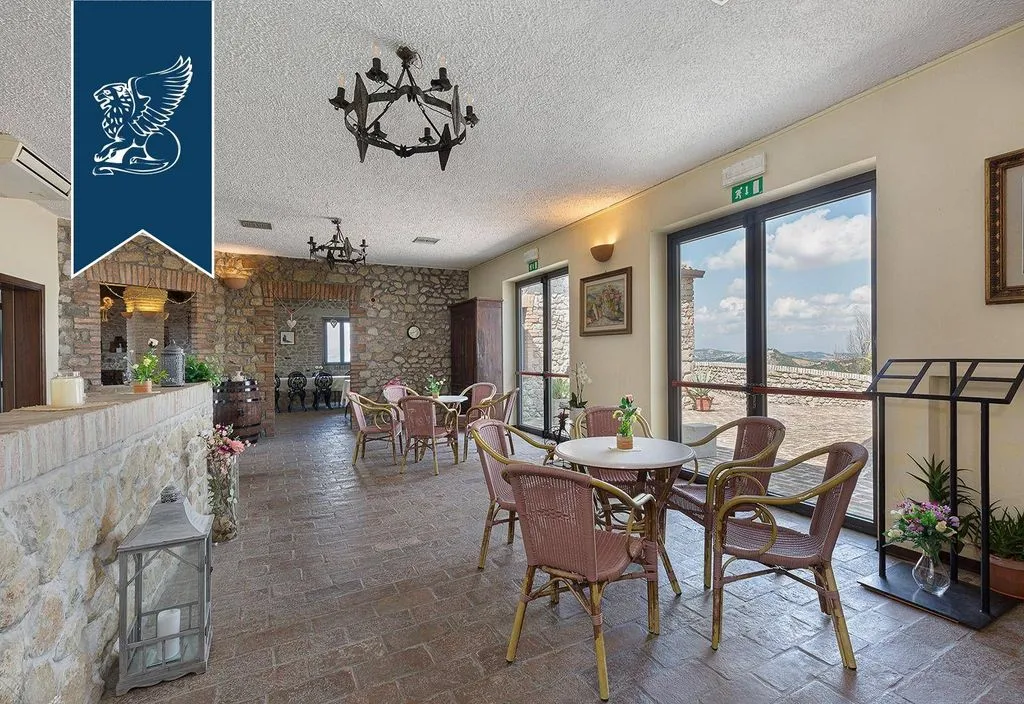 Salle à manger - Medieval Castle with Panoramic Views in Rimini