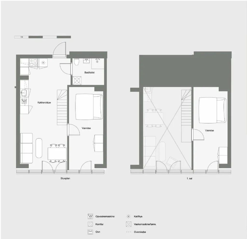 Plan - 3-Bedroom Apartment in Helsingør