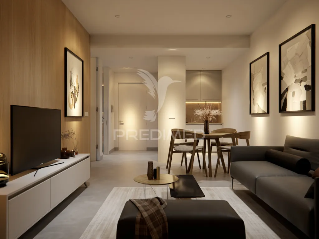 Séjour - Luxury Duplex Apartment with Terrace in Aveiro