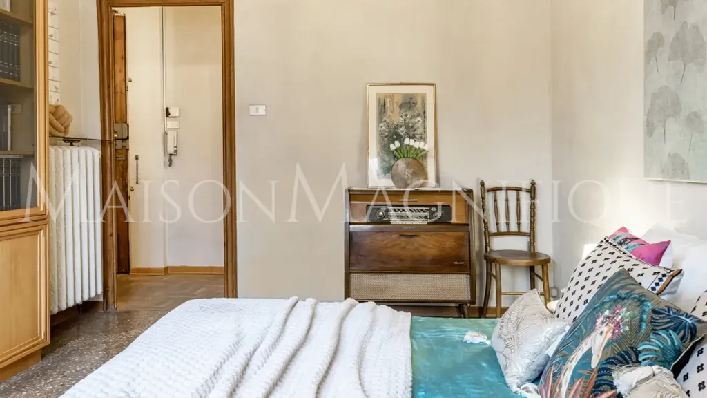 Bedrooms - Historic Apartment with Views in Bologna Centre