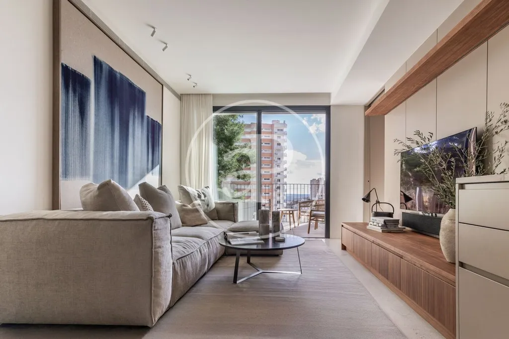Séjour - Luxury Sea-View Duplex in Cala Major