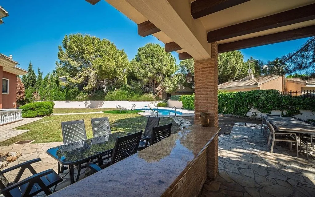Terrasse - Chalet with Pool and Terrace in Rojales