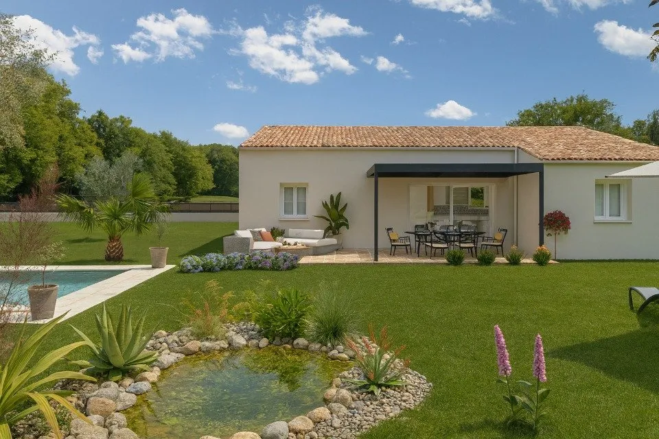 Jardin - Terrain à Bâtir avec Vue sur Jardin à Tourves