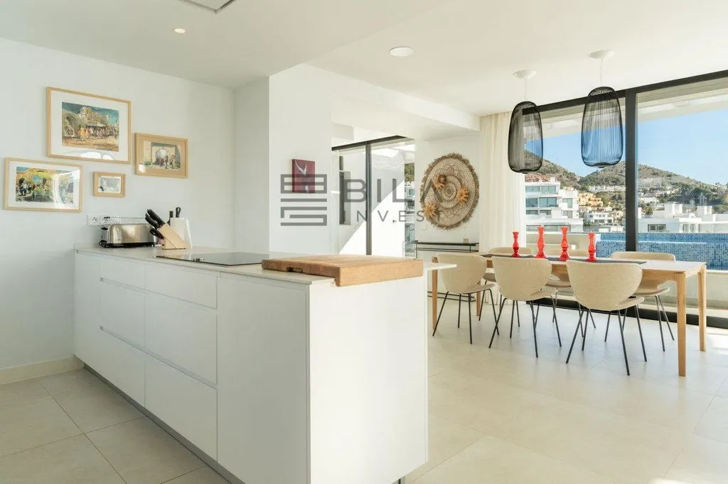 Söögituba - Penthouse with Panoramic Views in Fuengirola