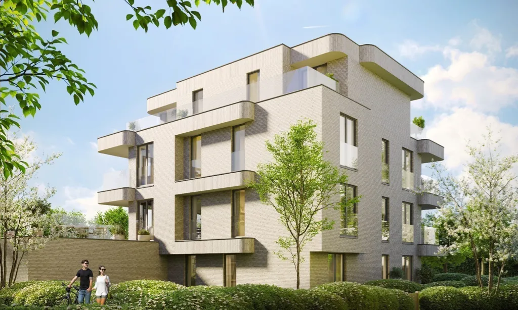 Newly Built Apartment with Terrace in Waregem