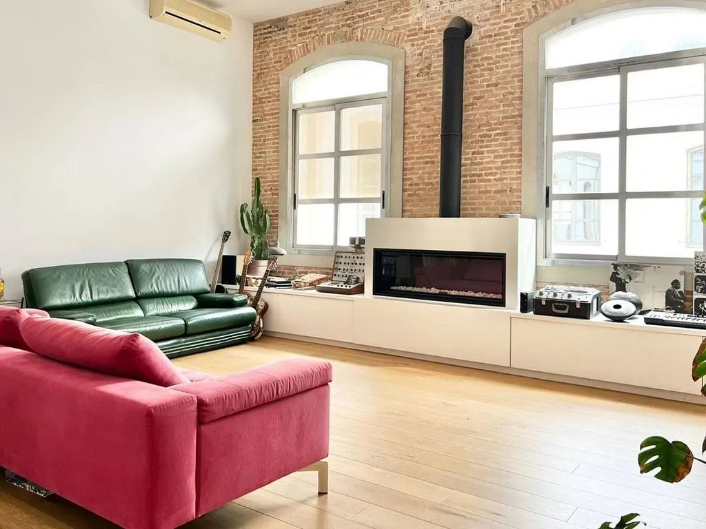 Séjour - Penthouse with Terrace in La Dreta de L'Eixample