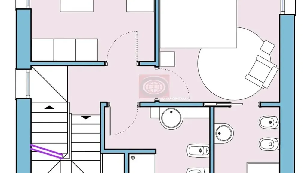 Floor Plan - Eco-Friendly Villa with Private Garden in Cesena