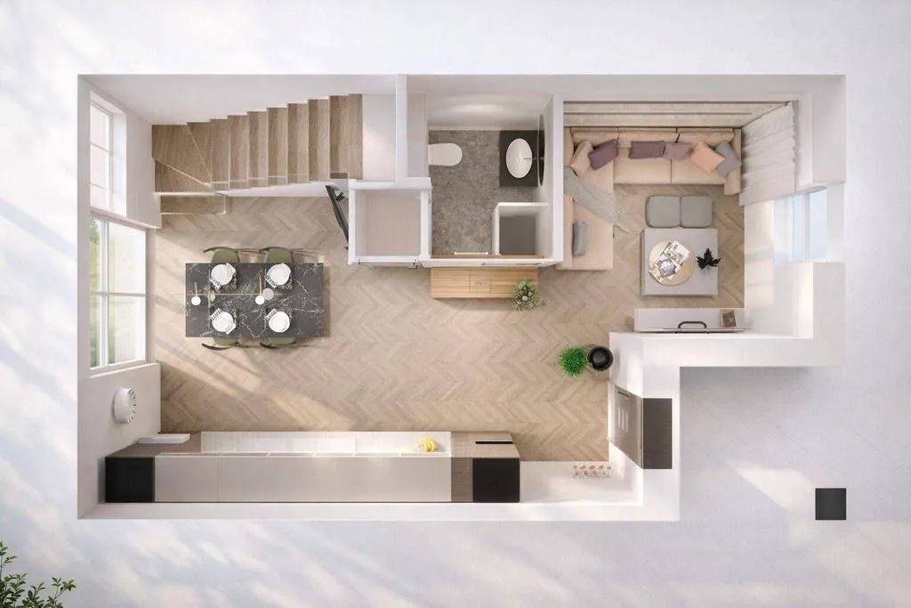 Plan - Luxury Villa with Panoramic Views in Crespina Lorenzana