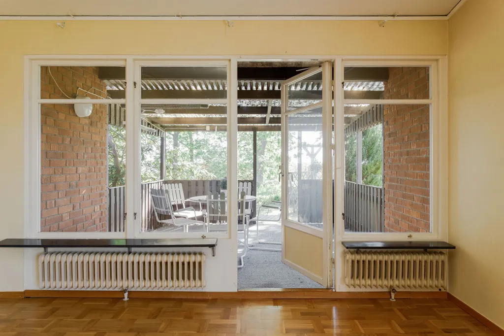 Terrasse - Villa with Garden in Öjaby