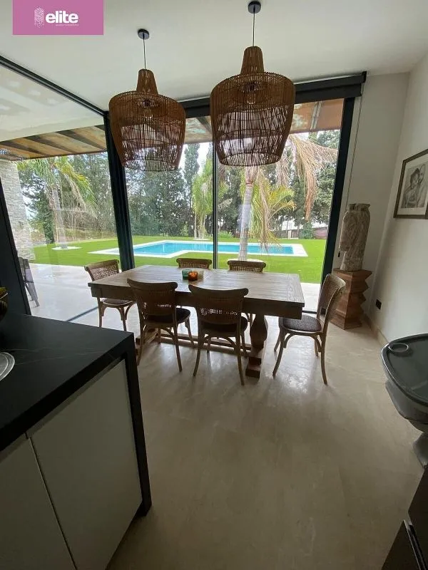 Salle à manger - Single-Storey Chalet with Pool in El Juncal