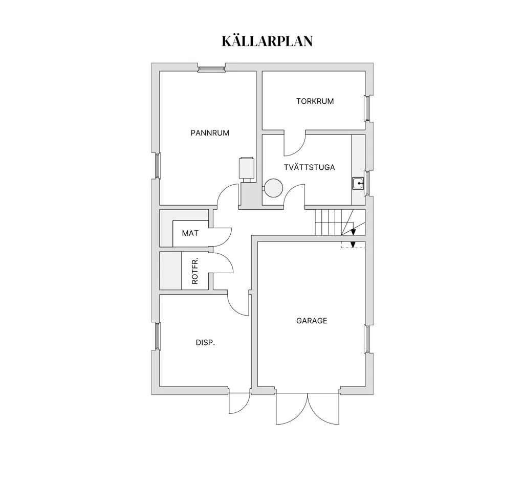 Planimetria - Spacious Villa with Loft in Kronoberg