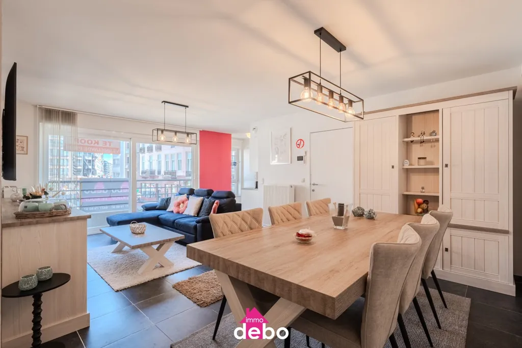 Esszimmer - Apartment with Casino Square View in Blankenberge