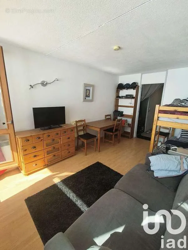 Séjour - Studio avec Balcon Sud à Astugue