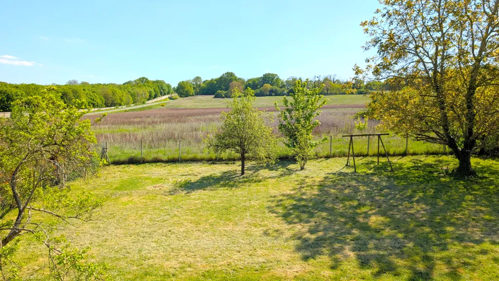 Garden - Traditional House with Large Garden in Saint-Chéron