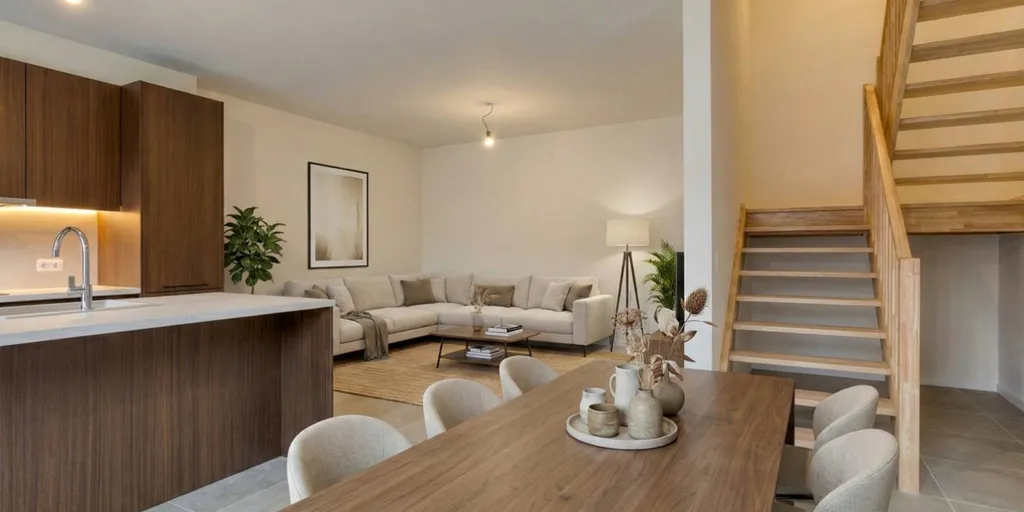 Cuisine - Appartement avec Terrasse à Dilbeek
