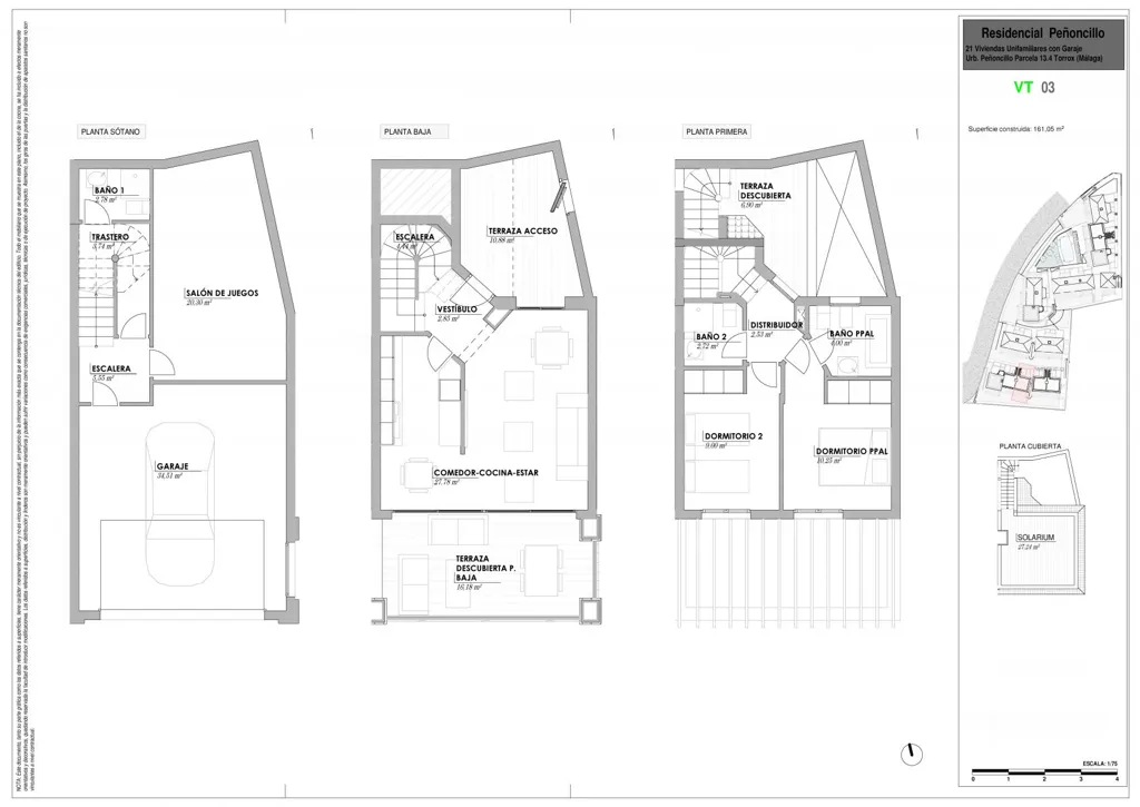 Planimetria - Terraced House with Infinity Views in Torrox
