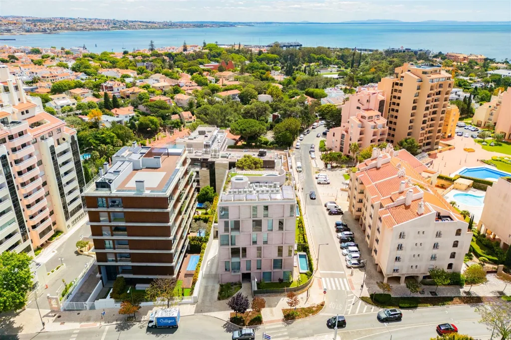 Vista aerea - Penthouse with Panoramic Sea View in Cascais