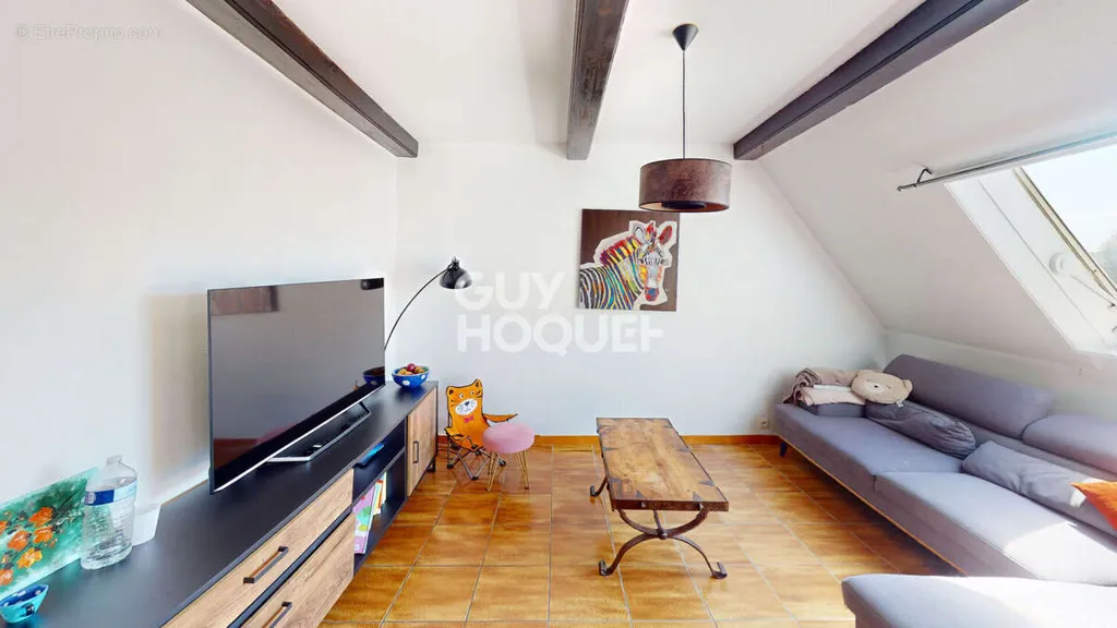 Soggiorno - Duplex with Balcony in Pfastatt