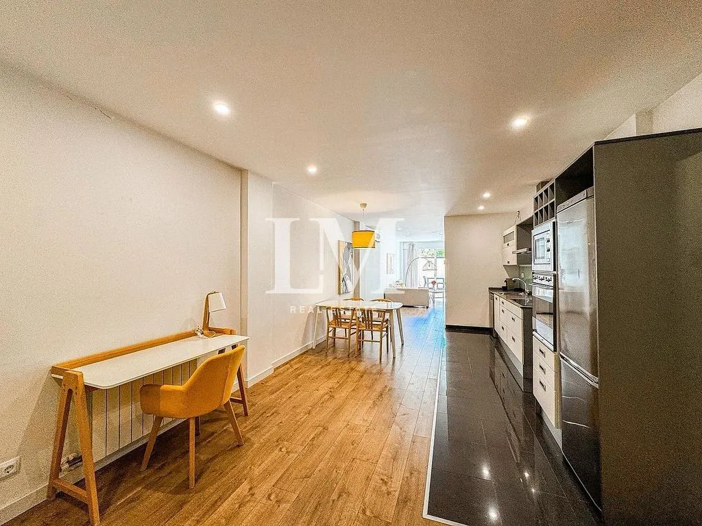 Köök - Studio with Terrace in La Nova Esquerra de l'Eixample