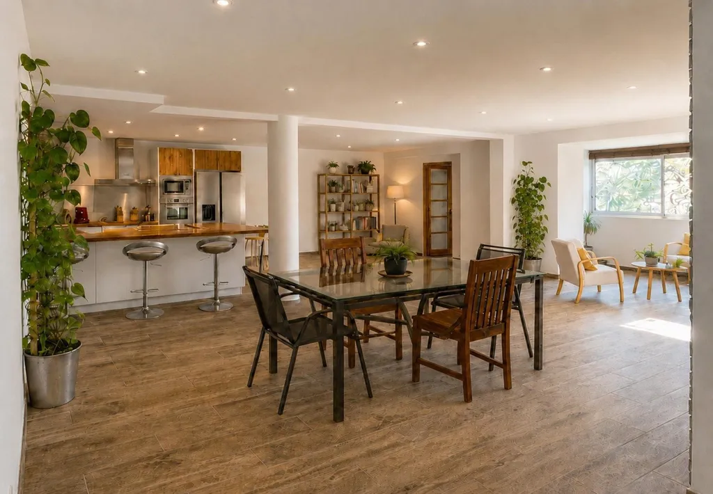 Salle à manger - Duplex Atypique avec Terrasse à Tourrette-Levens