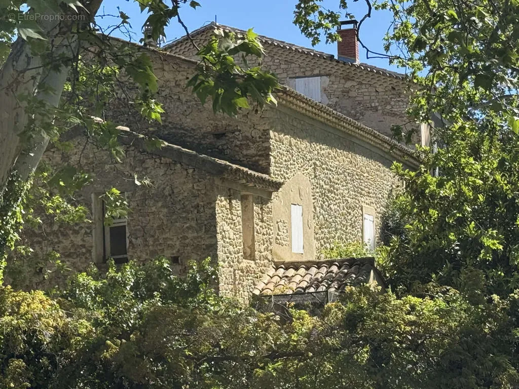 Extérieur - Maison historique avec vignoble à Beaumes-de-Venise