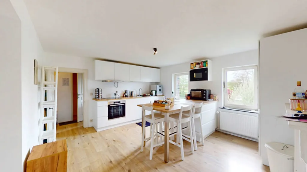 Köök - Renovated House with Two Units in Orbais