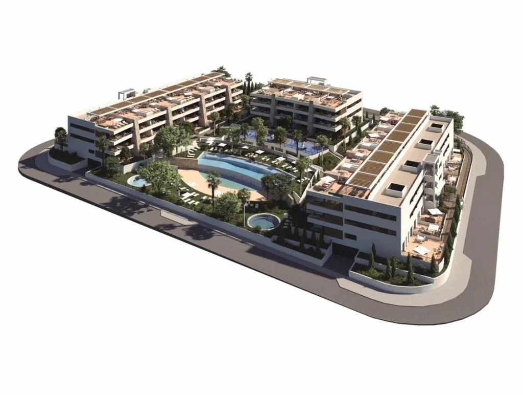 Plaan - New Apartments with Terrace in Amoros, Alicante